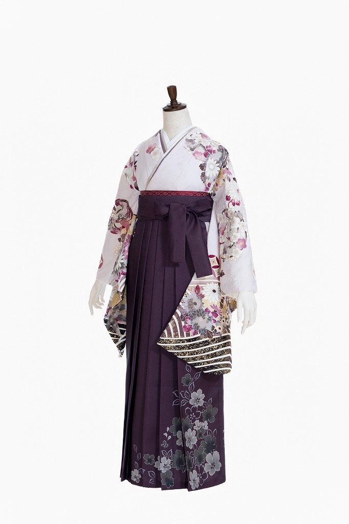 波に古典草花